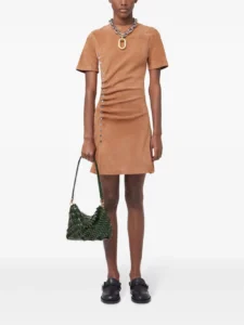 Rabanne Gathered Mini Dress